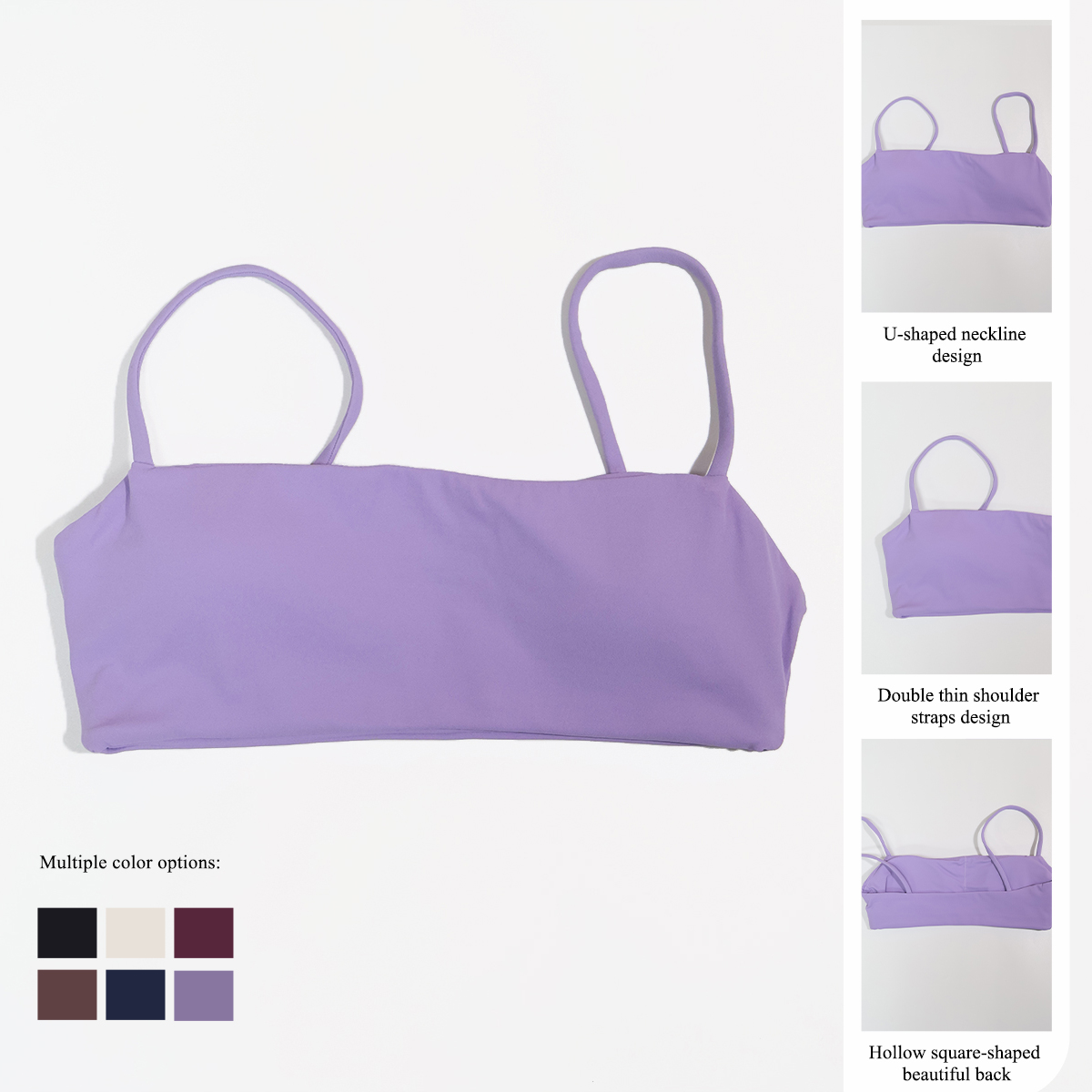 Ctenkevet 新しい夏用速乾ヨガブラ、女性用フィットネ - Quick Dry Underwear のレビューと価格