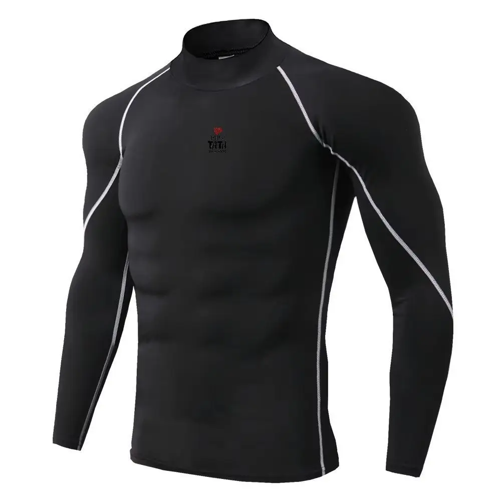 メンズスポーツTシャツ、速乾性、ボディビルディング、ランニン - Quick Dry Underwear のレビューと価格